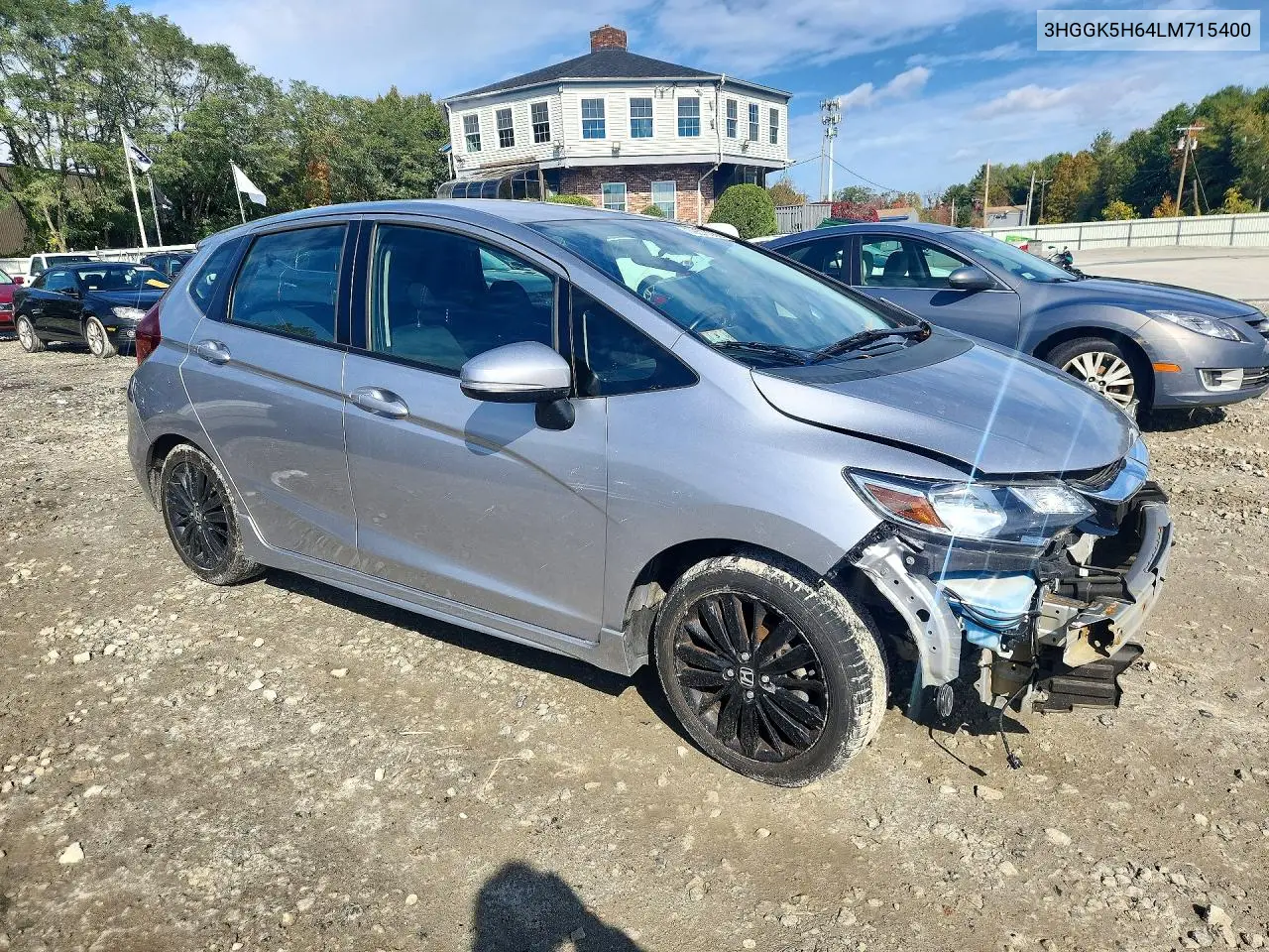 2020 HONDA FIT VIN 3HGGK5H64LM715400 — фото 4