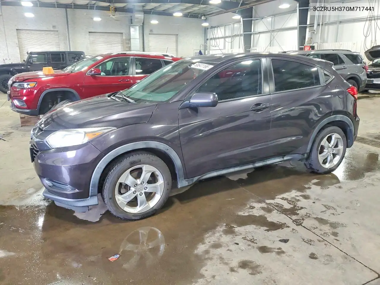 HONDA HR-V 2016, VIN 3CZRU5H37GM717441