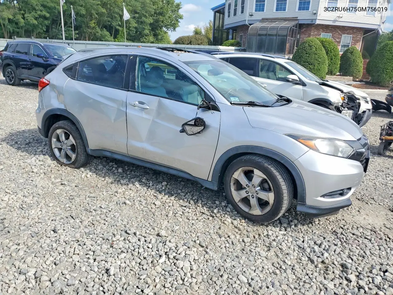 2016 HONDA HR-V VIN 3CZRU6H75GM756019 — фото 4