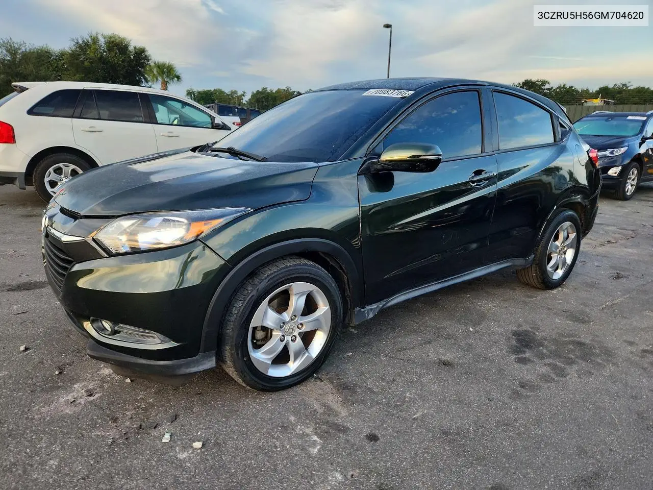 HONDA HR-V 2016, VIN 3CZRU5H56GM704620