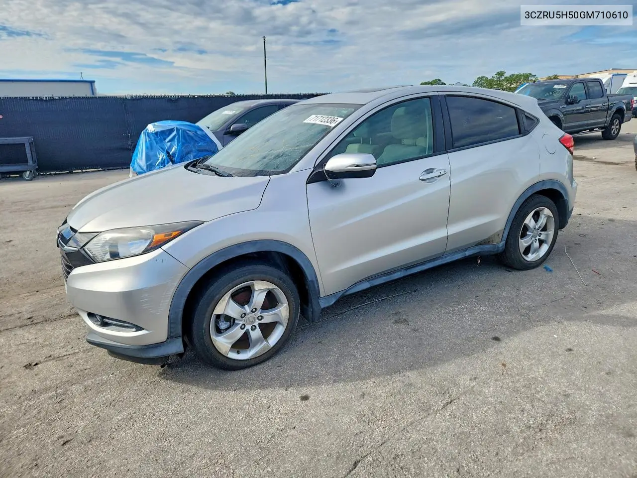 HONDA HR-V 2016, VIN 3CZRU5H50GM710610