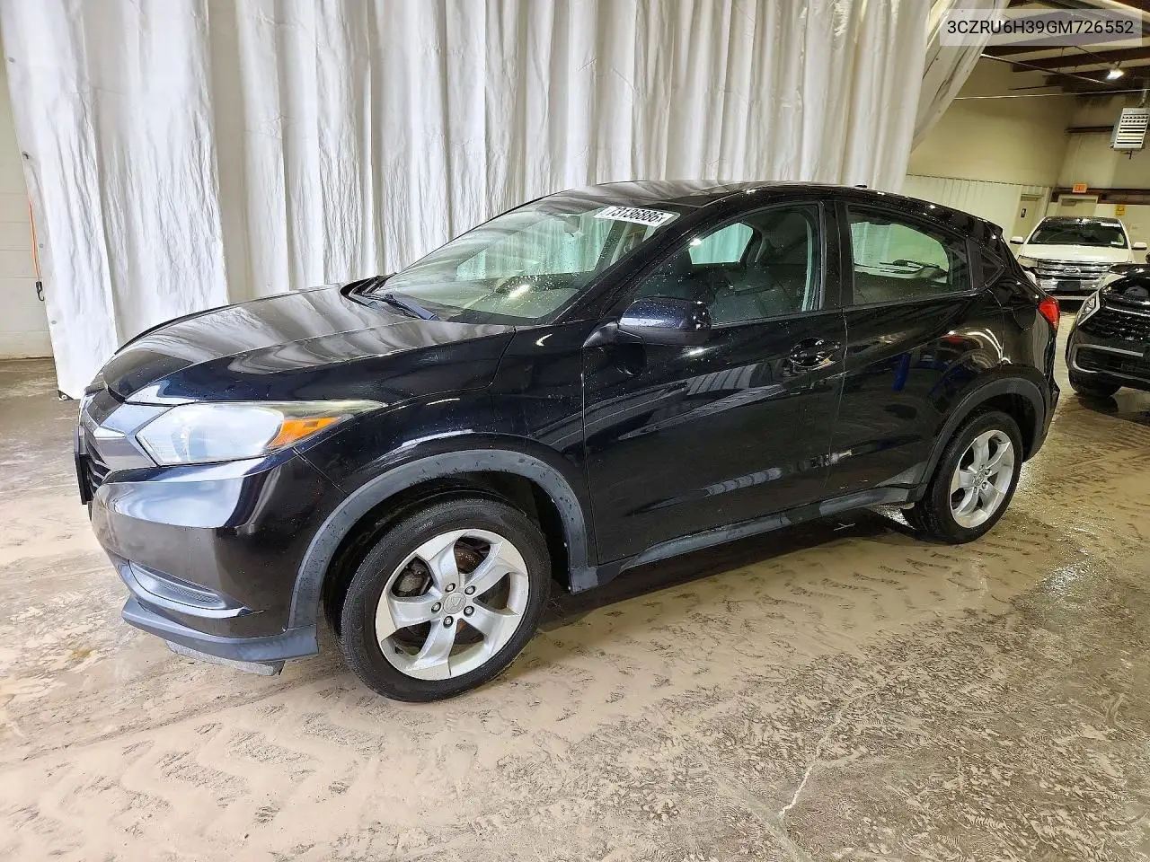 HONDA HR-V 2016, VIN 3CZRU6H39GM726552