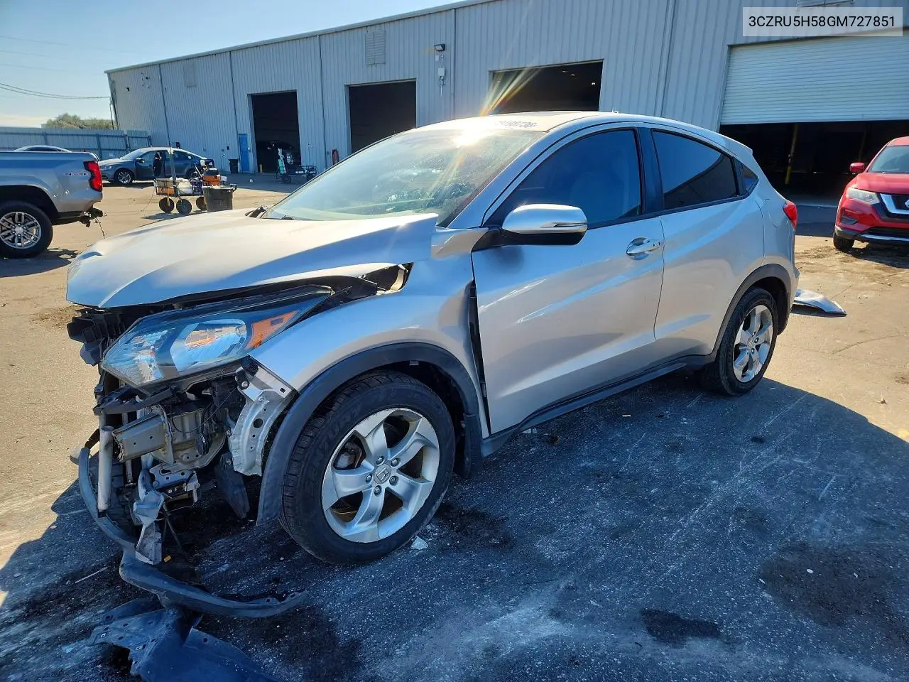 HONDA HR-V 2016, VIN 3CZRU5H58GM727851