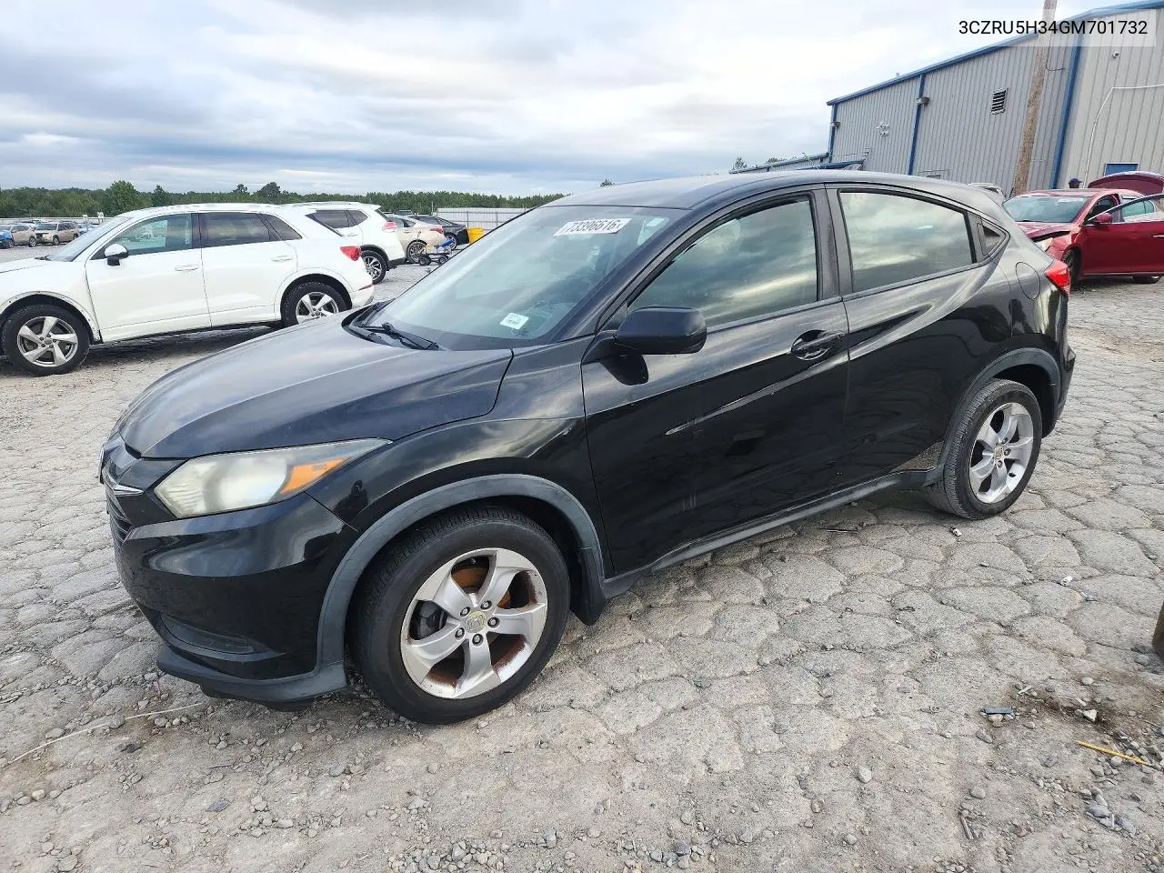 HONDA HR-V 2016, VIN 3CZRU5H34GM701732