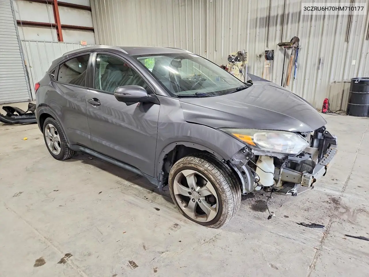 2017 HONDA HR-V VIN 3CZRU6H70HM710177 — фото 4