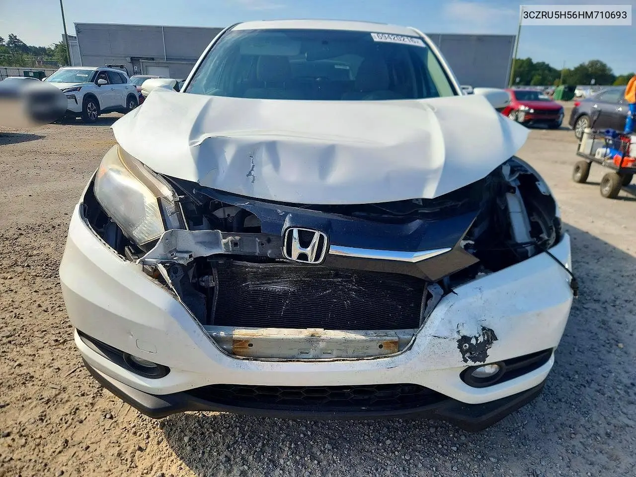 2017 HONDA HR-V VIN 3CZRU5H56HM710693 — фото 5