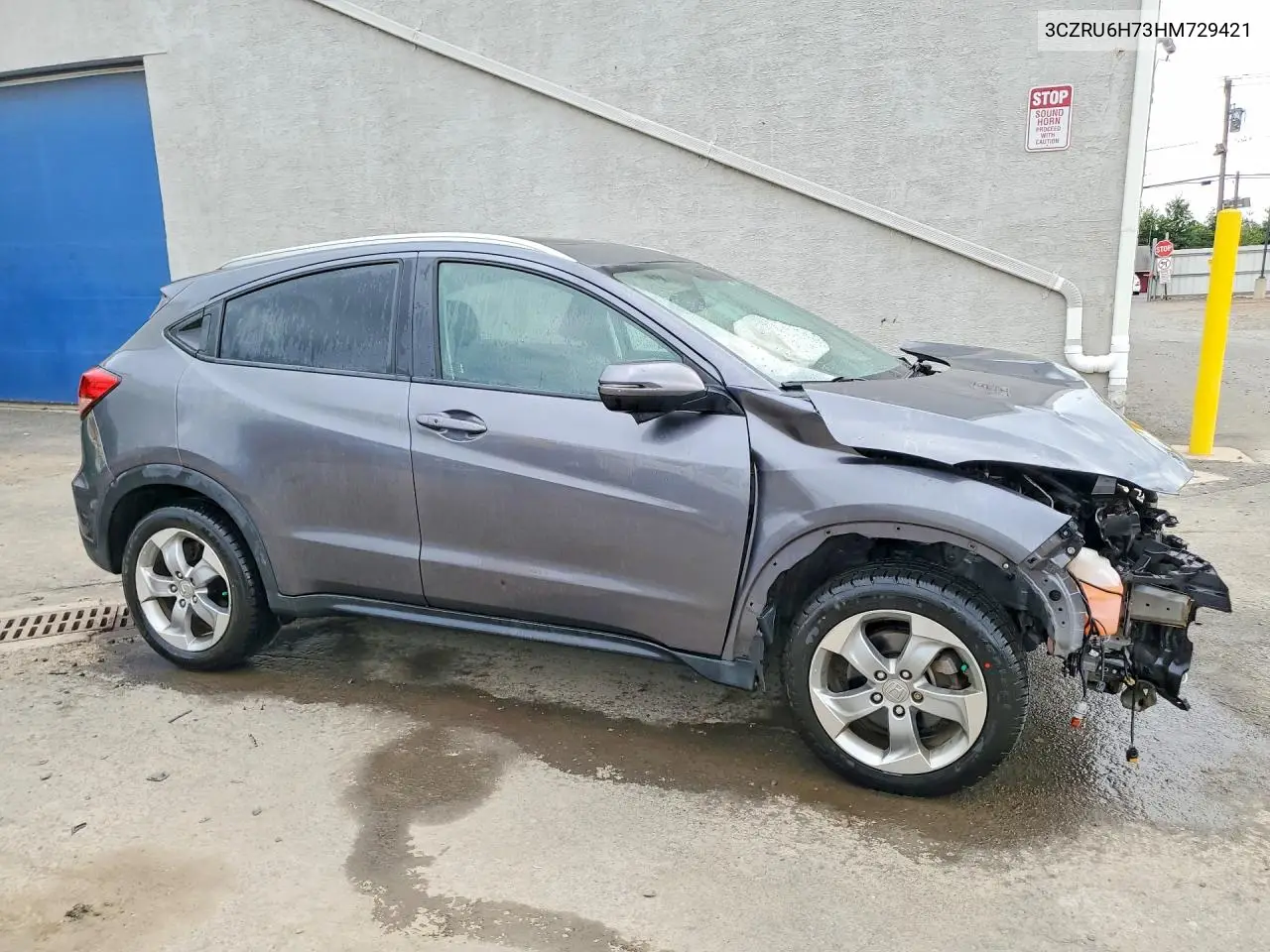 2017 HONDA HR-V VIN 3CZRU6H73HM729421 — фото 4