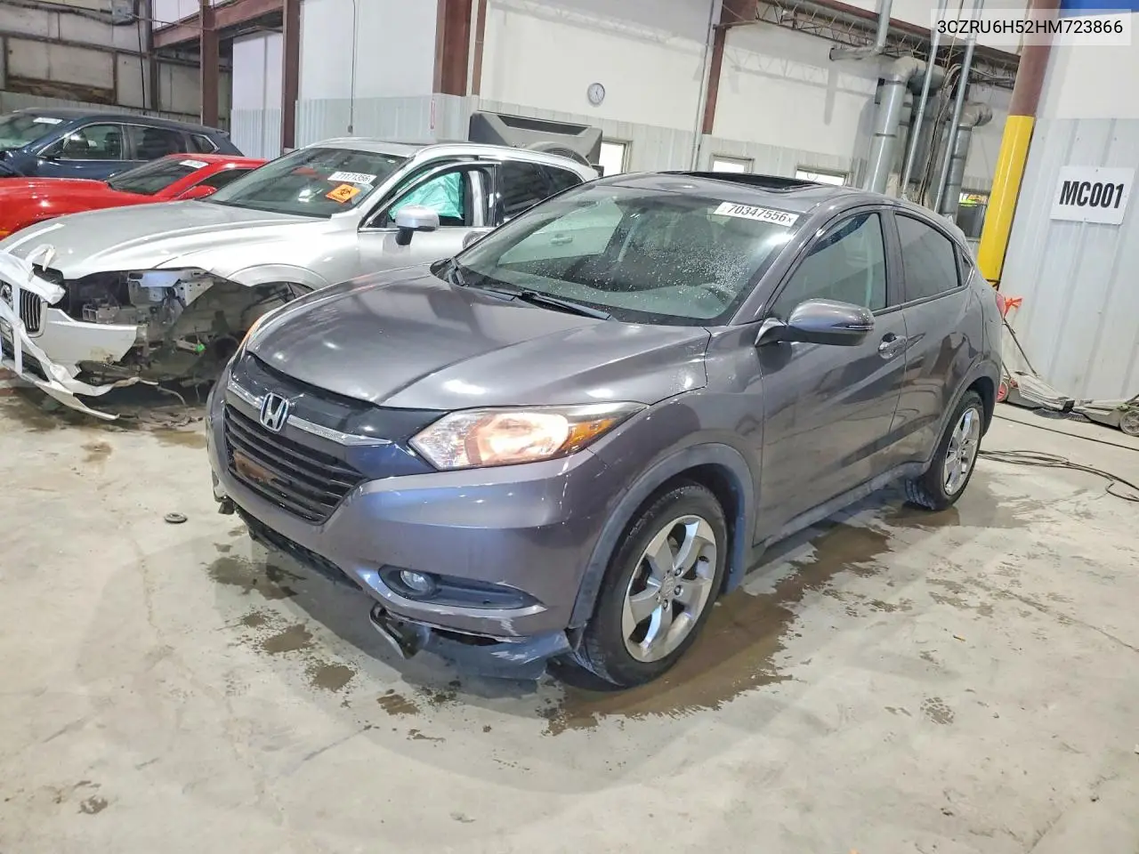 2017 HONDA HR-V VIN 3CZRU6H52HM723866 — фото 5