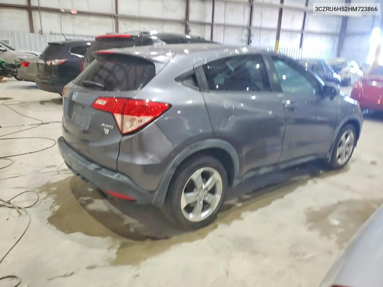 2017 HONDA HR-V VIN 3CZRU6H52HM723866 — фото 2