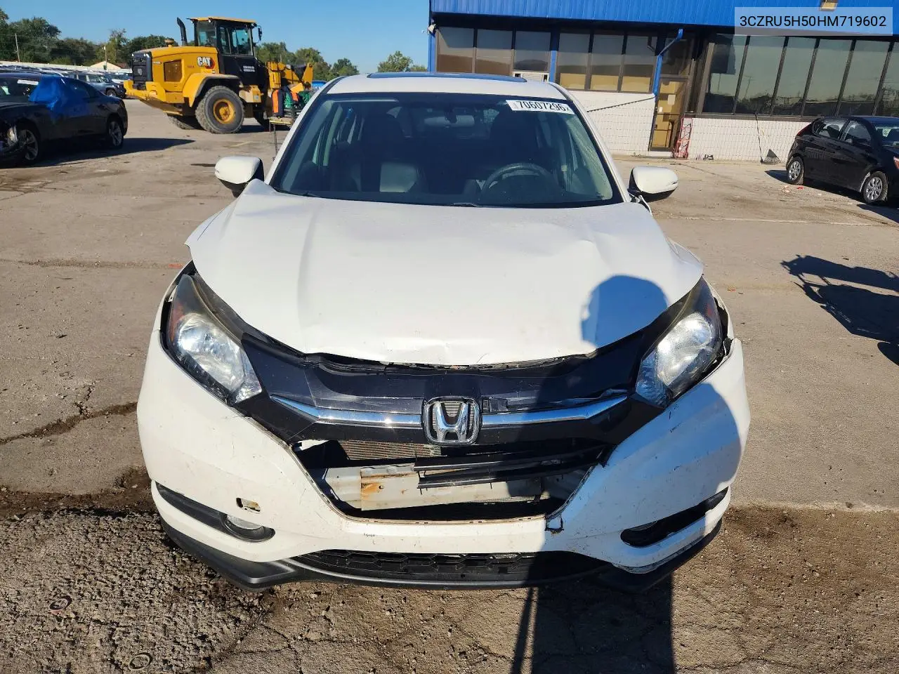 2017 HONDA HR-V VIN 3CZRU5H50HM719602 — фото 5