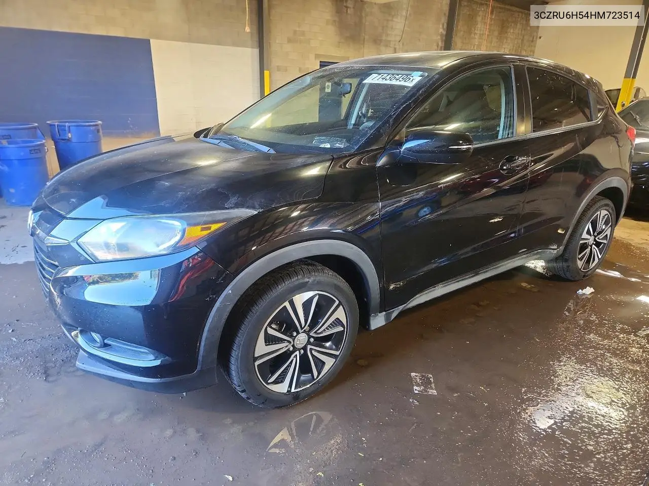 HONDA HR-V 2017, VIN 3CZRU6H54HM723514
