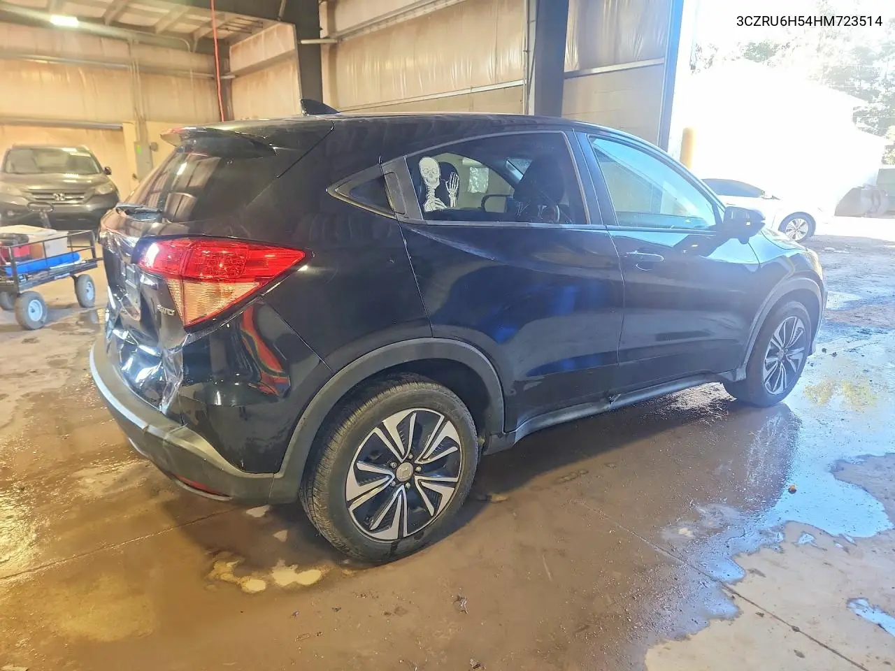 2017 HONDA HR-V VIN 3CZRU6H54HM723514 — фото 3