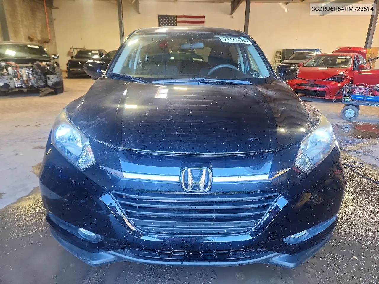2017 HONDA HR-V VIN 3CZRU6H54HM723514 — фото 5