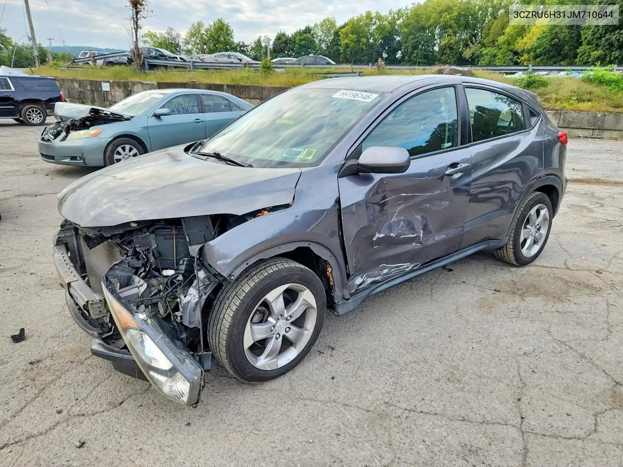 HONDA HR-V 2018, VIN 3CZRU6H31JM711064