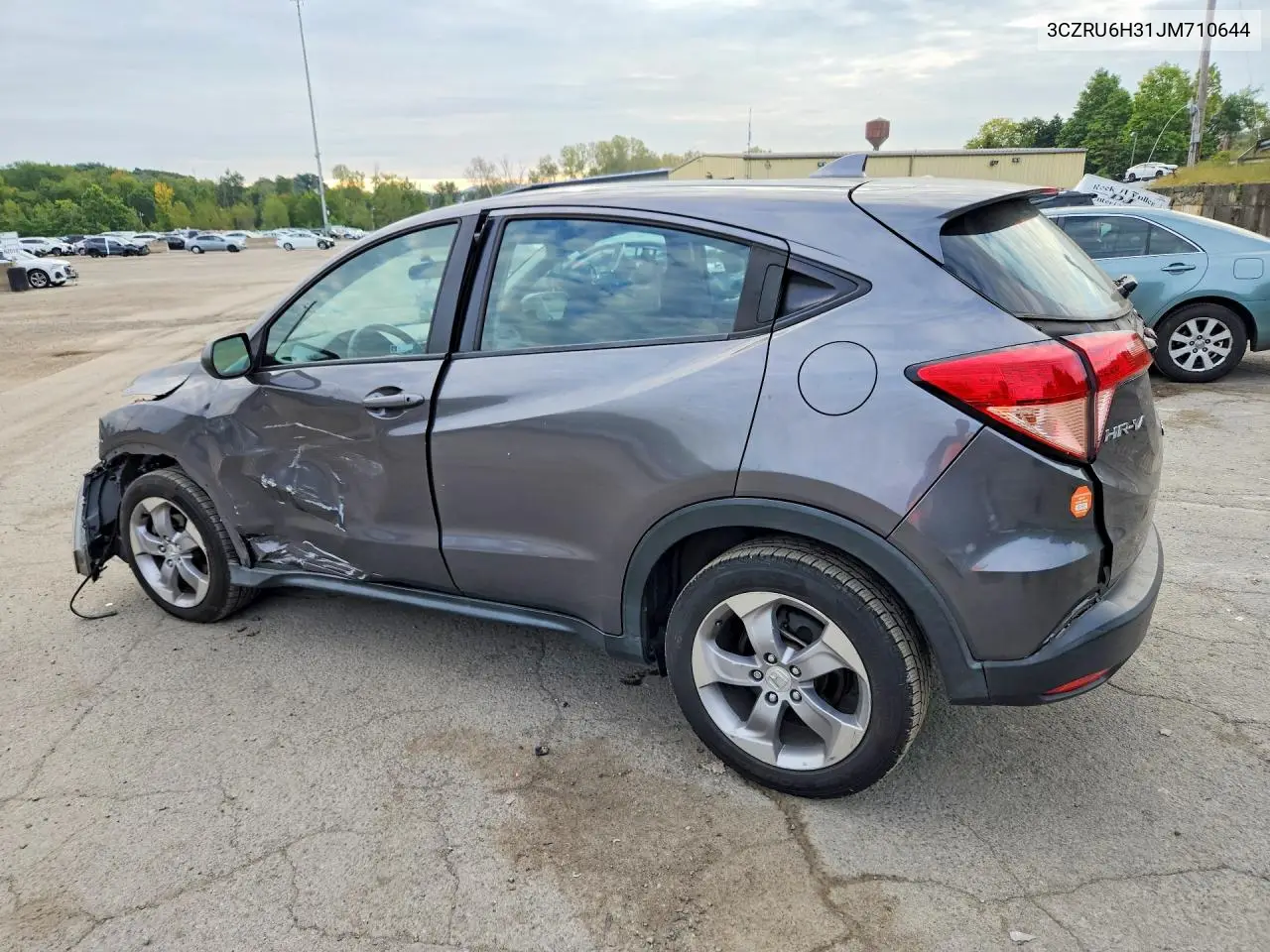 2018 HONDA HR-V VIN 3CZRU6H31JM711064 — фото 2