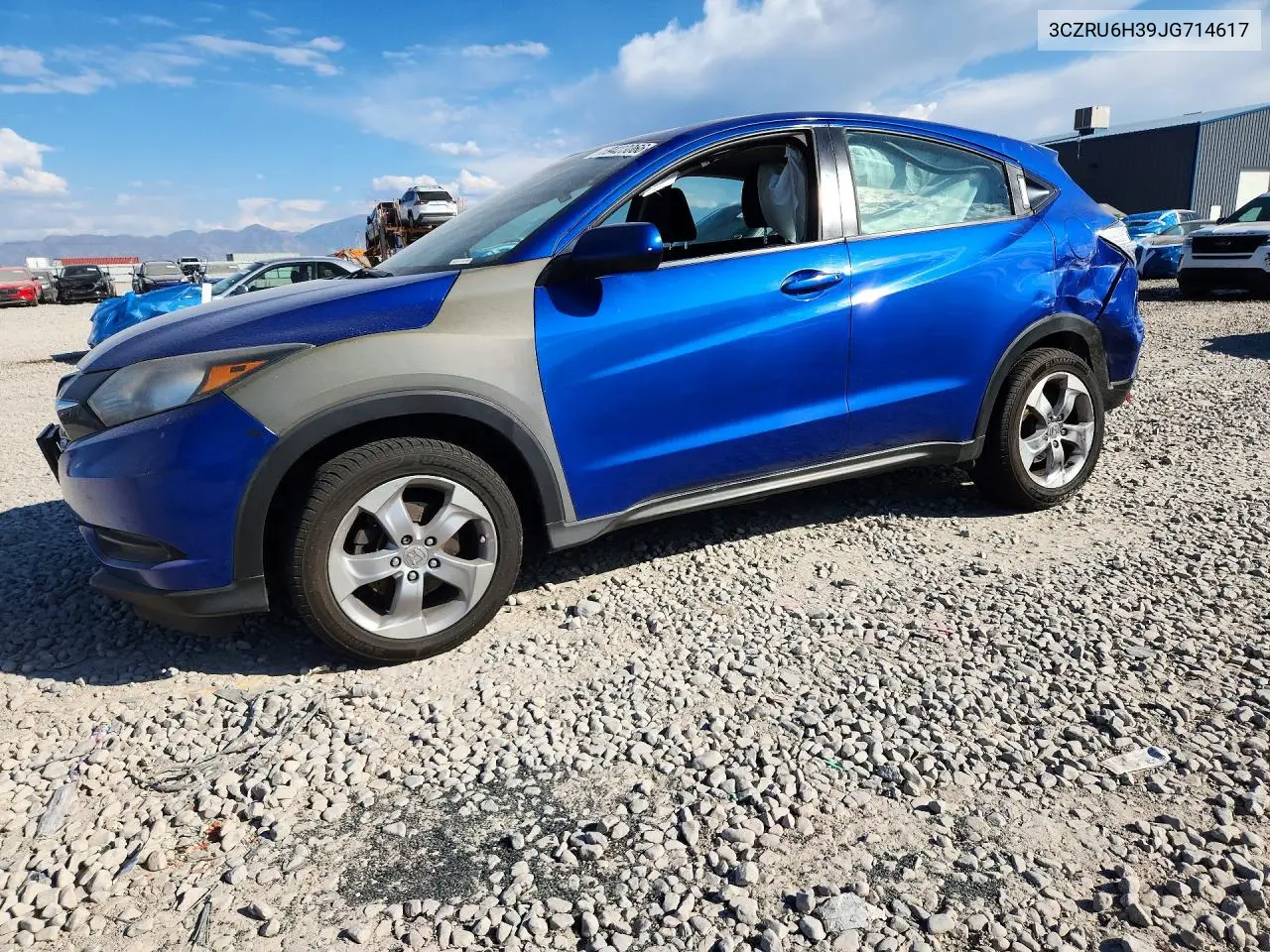 HONDA HR-V 2018, VIN 3CZRU6H39JG714617