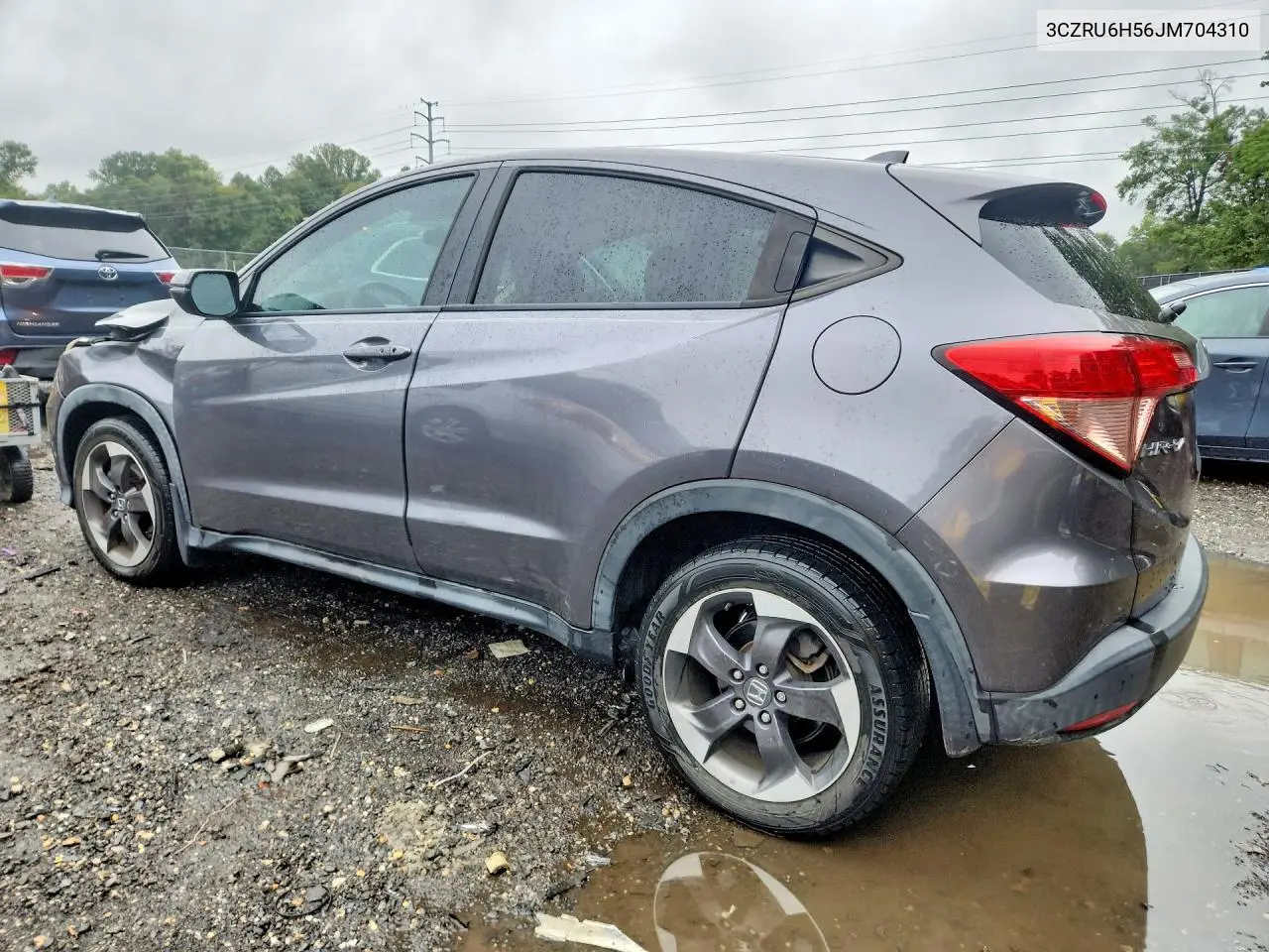 2018 HONDA HR-V VIN 3CZRU6H56JM704310 — фото 2