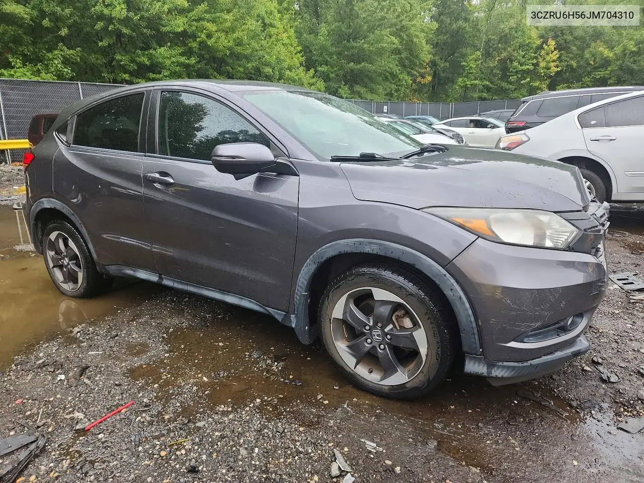 2018 HONDA HR-V VIN 3CZRU6H56JM704310 — фото 4