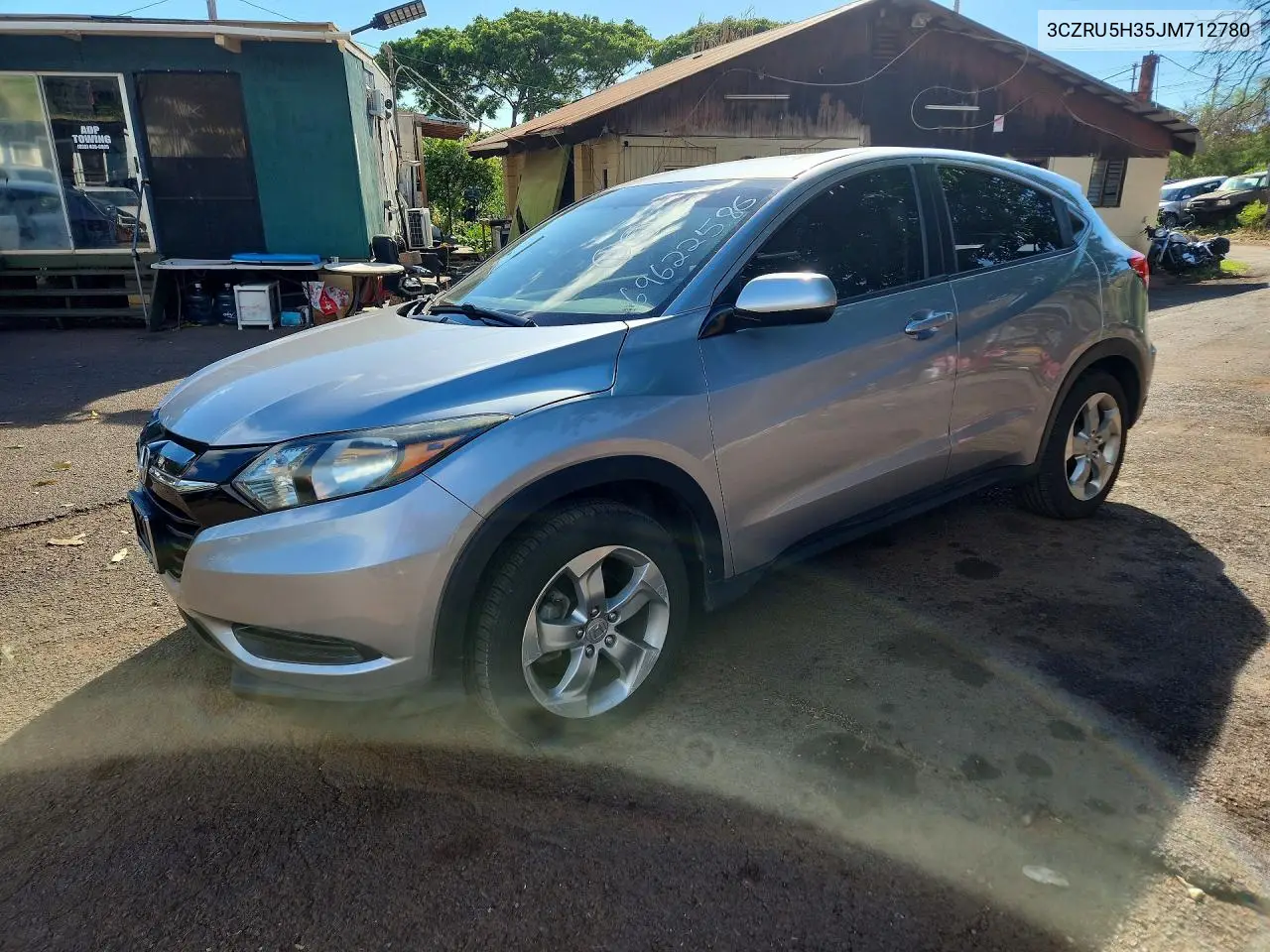 HONDA HR-V 2018, VIN 3CZRU5H35JM712780