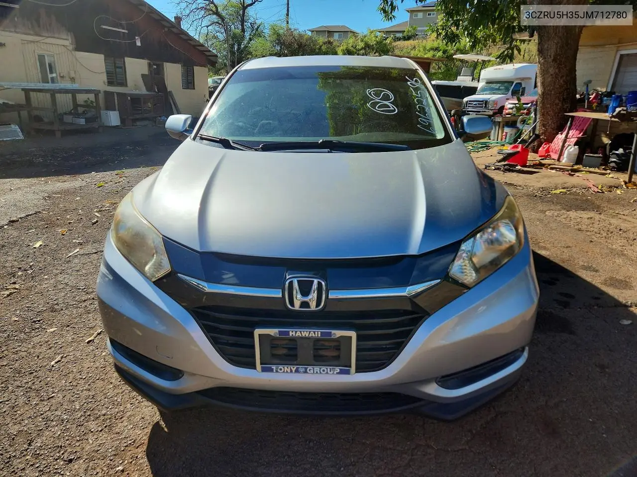 2018 HONDA HR-V VIN 3CZRU5H35JM712780 — фото 5