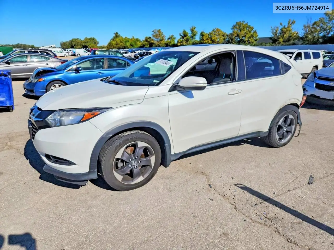 HONDA HR-V 2018, VIN 3CZRU6H56JM724914