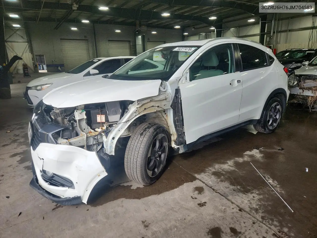 HONDA HR-V 2018, VIN 3CZRU6H76JM704583