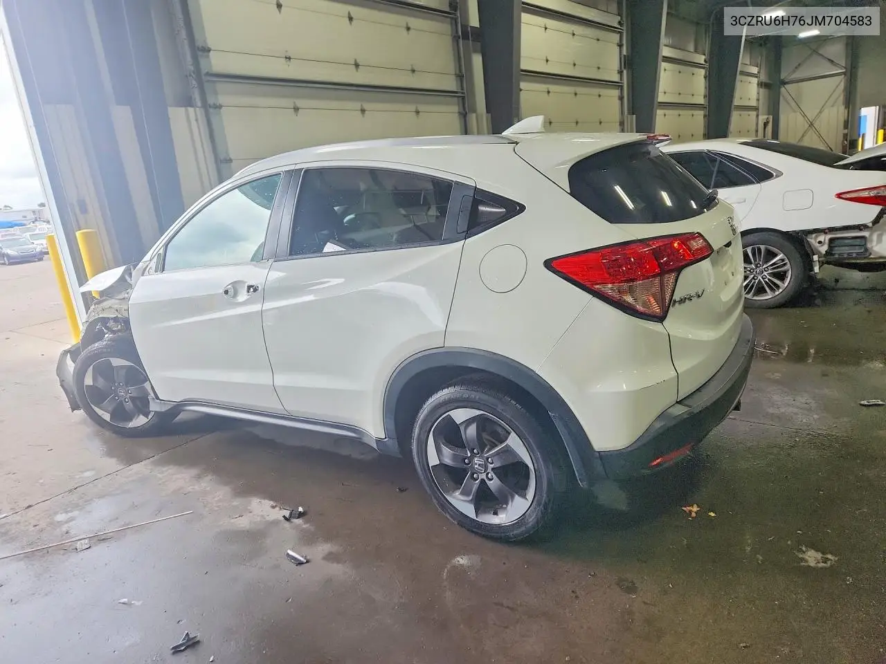 2018 HONDA HR-V VIN 3CZRU6H76JM704583 — фото 2