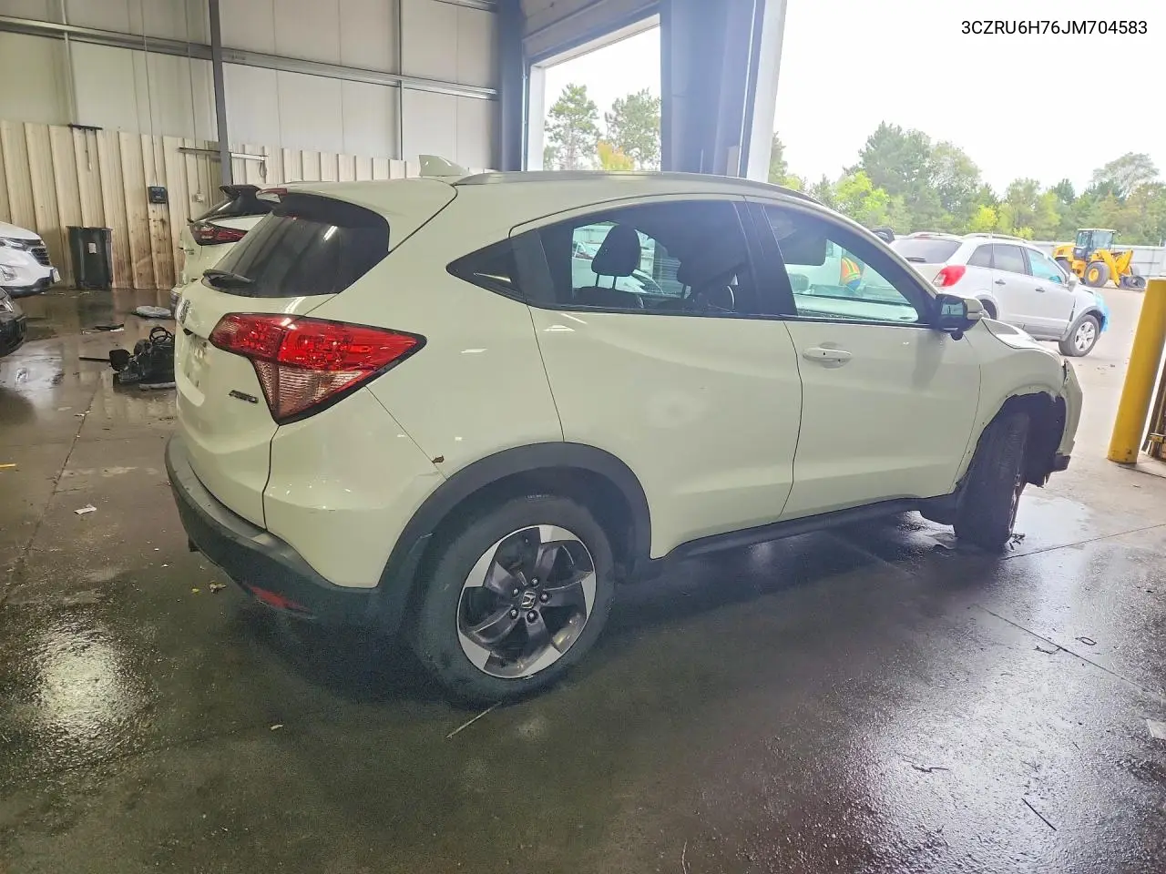 2018 HONDA HR-V VIN 3CZRU6H76JM704583 — фото 3