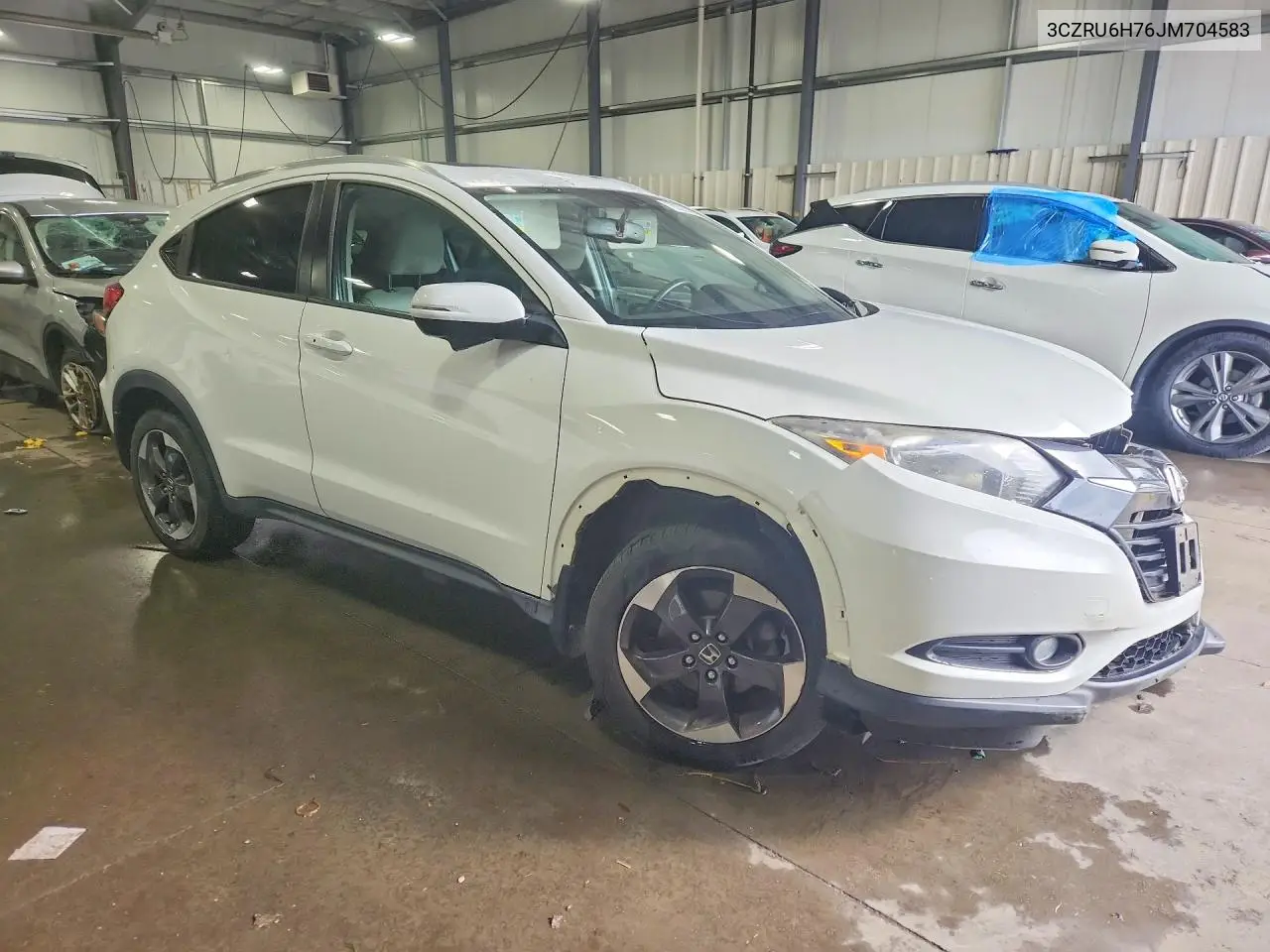 2018 HONDA HR-V VIN 3CZRU6H76JM704583 — фото 4