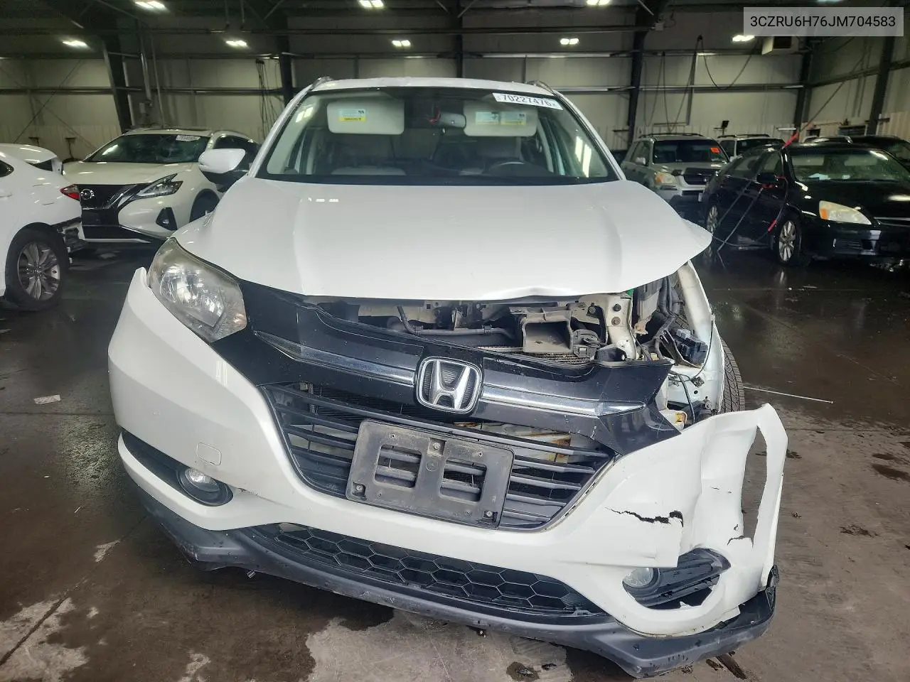 2018 HONDA HR-V VIN 3CZRU6H76JM704583 — фото 5