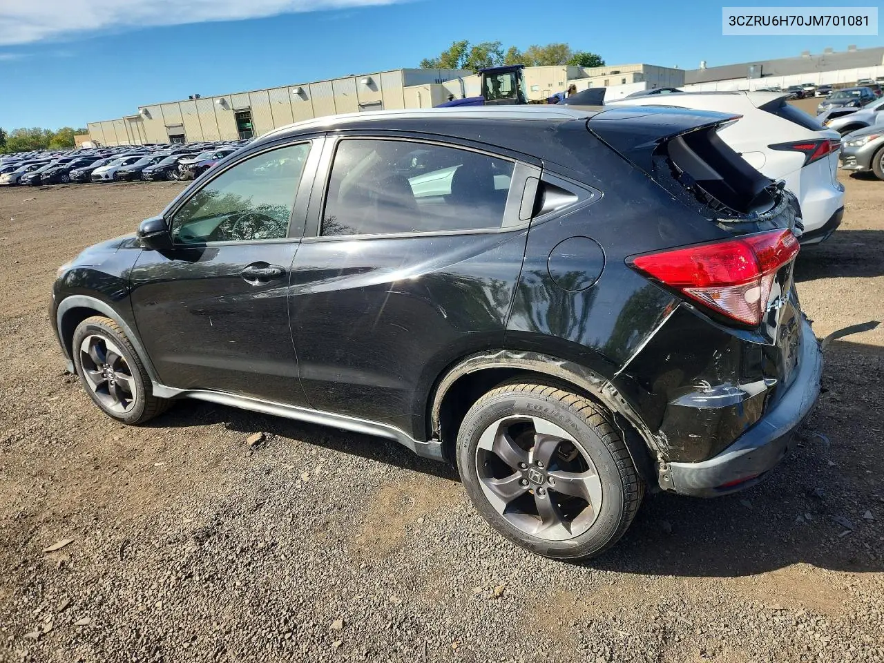 2018 HONDA HR-V VIN 3CZRU6H70JM701081 — фото 2