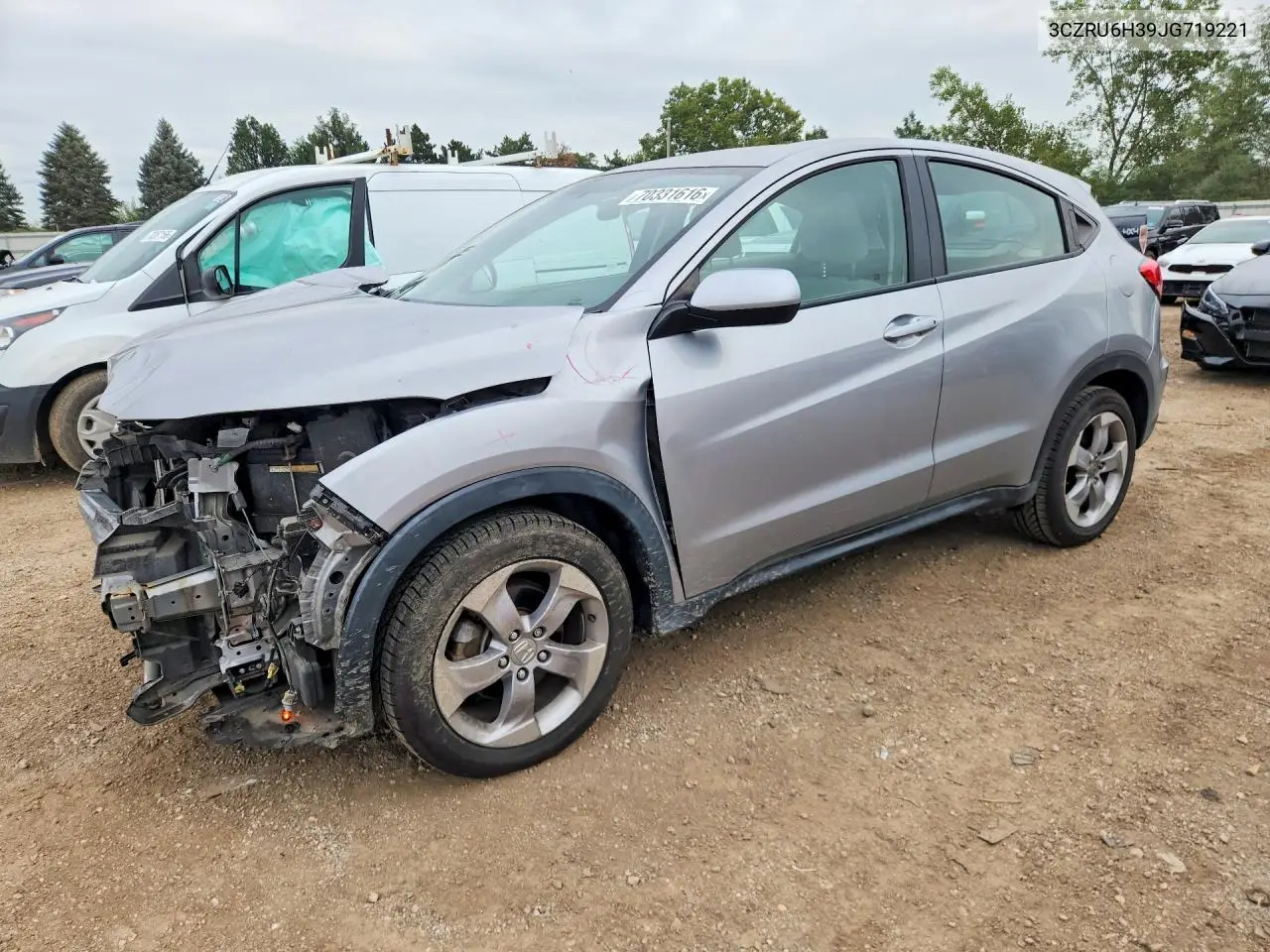 HONDA HR-V 2018, VIN 3CZRU6H39JG719221