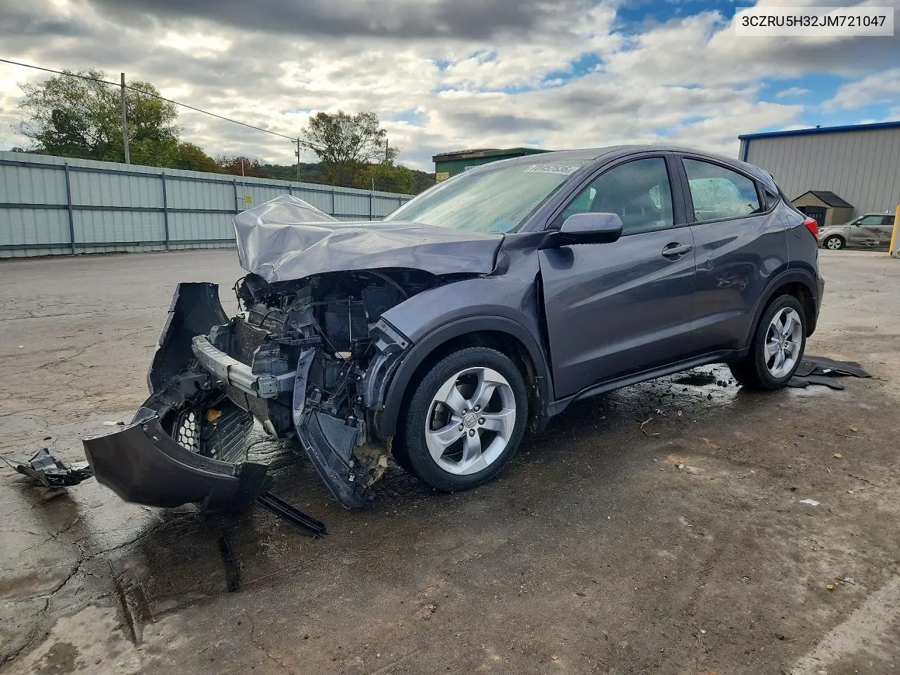 HONDA HR-V 2018, VIN 3CZRU5H32JM721047