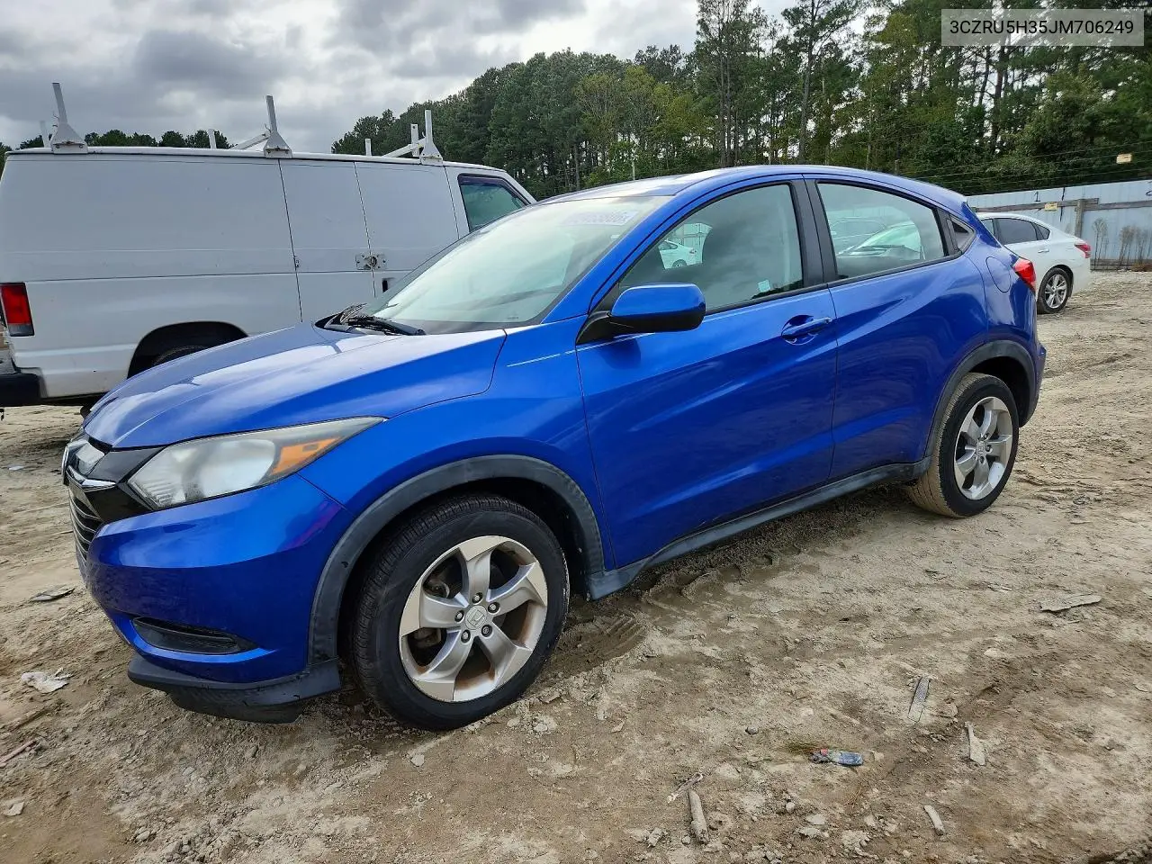 HONDA HR-V 2018, VIN 3CZRU5H35JM706249