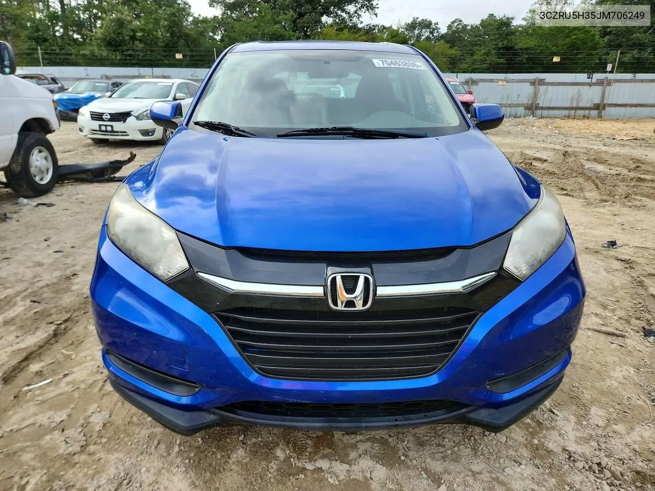 2018 HONDA HR-V VIN 3CZRU5H35JM706249 — фото 5