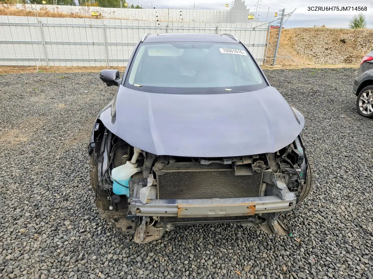 2018 HONDA HR-V VIN 3CZRU6H75JM714568 — фото 5