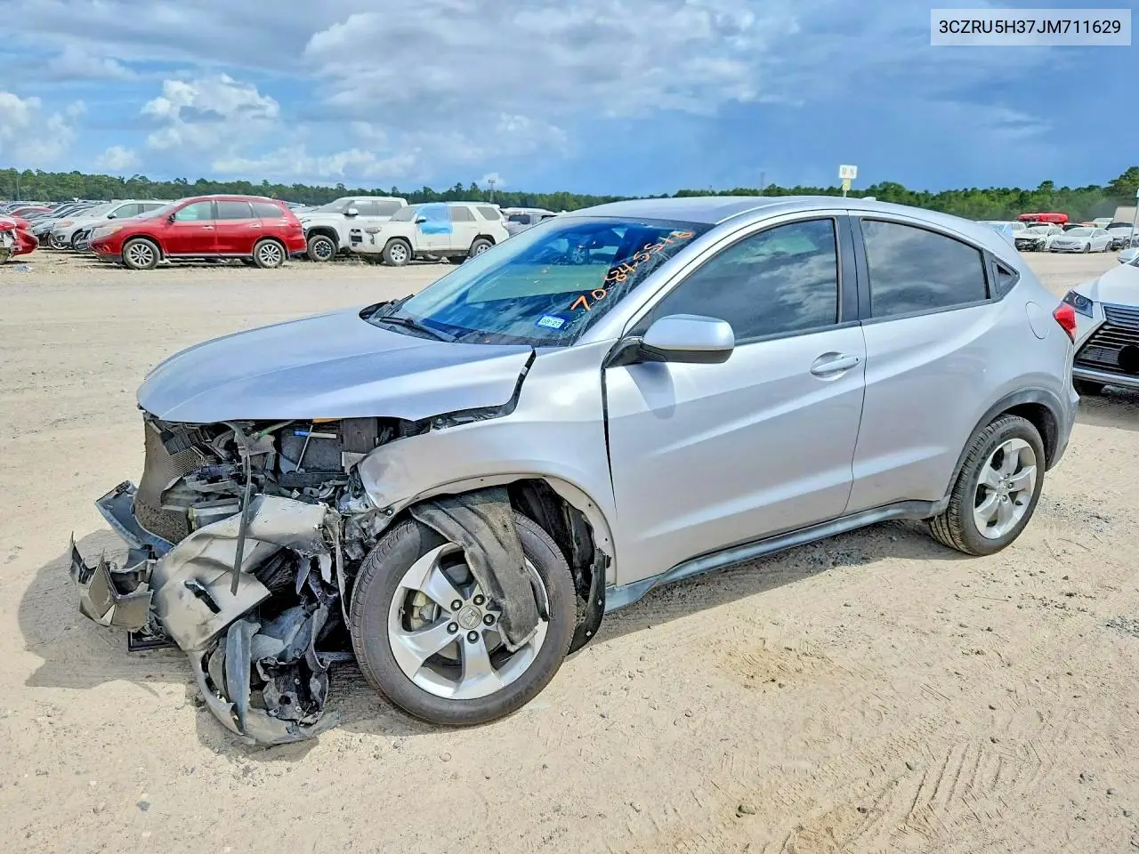 HONDA HR-V 2018, VIN 3CZRU5H37JM711629