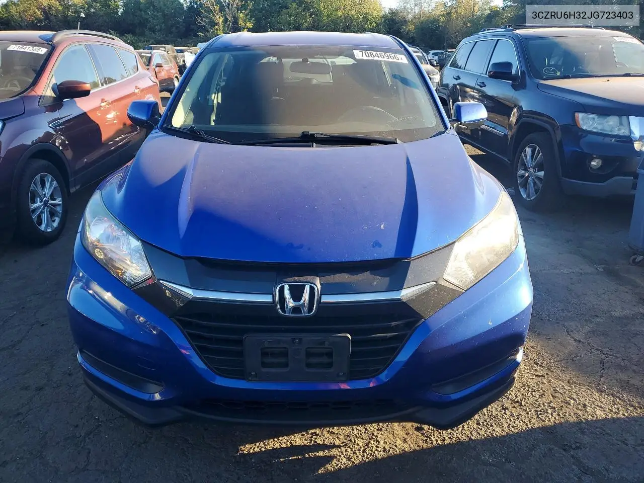 2018 HONDA HR-V VIN 3CZRU6H32JG723403 — фото 5