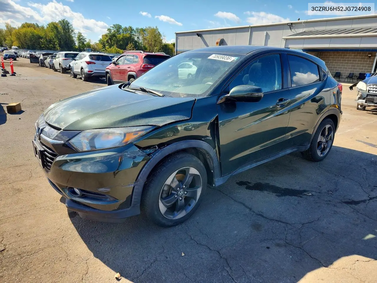 HONDA HR-V 2018, VIN 3CZRU6H52JG724908