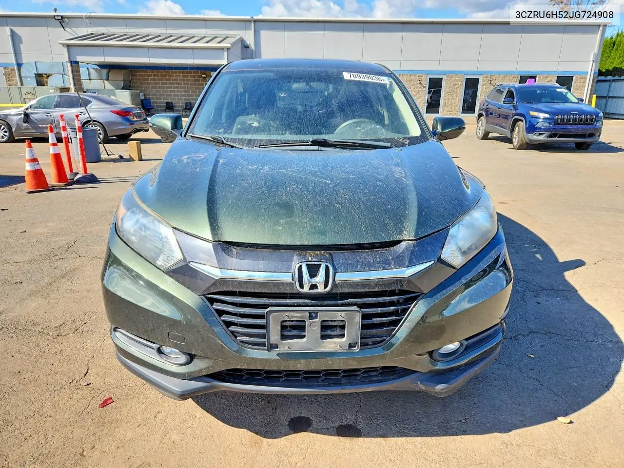 2018 HONDA HR-V VIN 3CZRU6H52JG724908 — фото 5