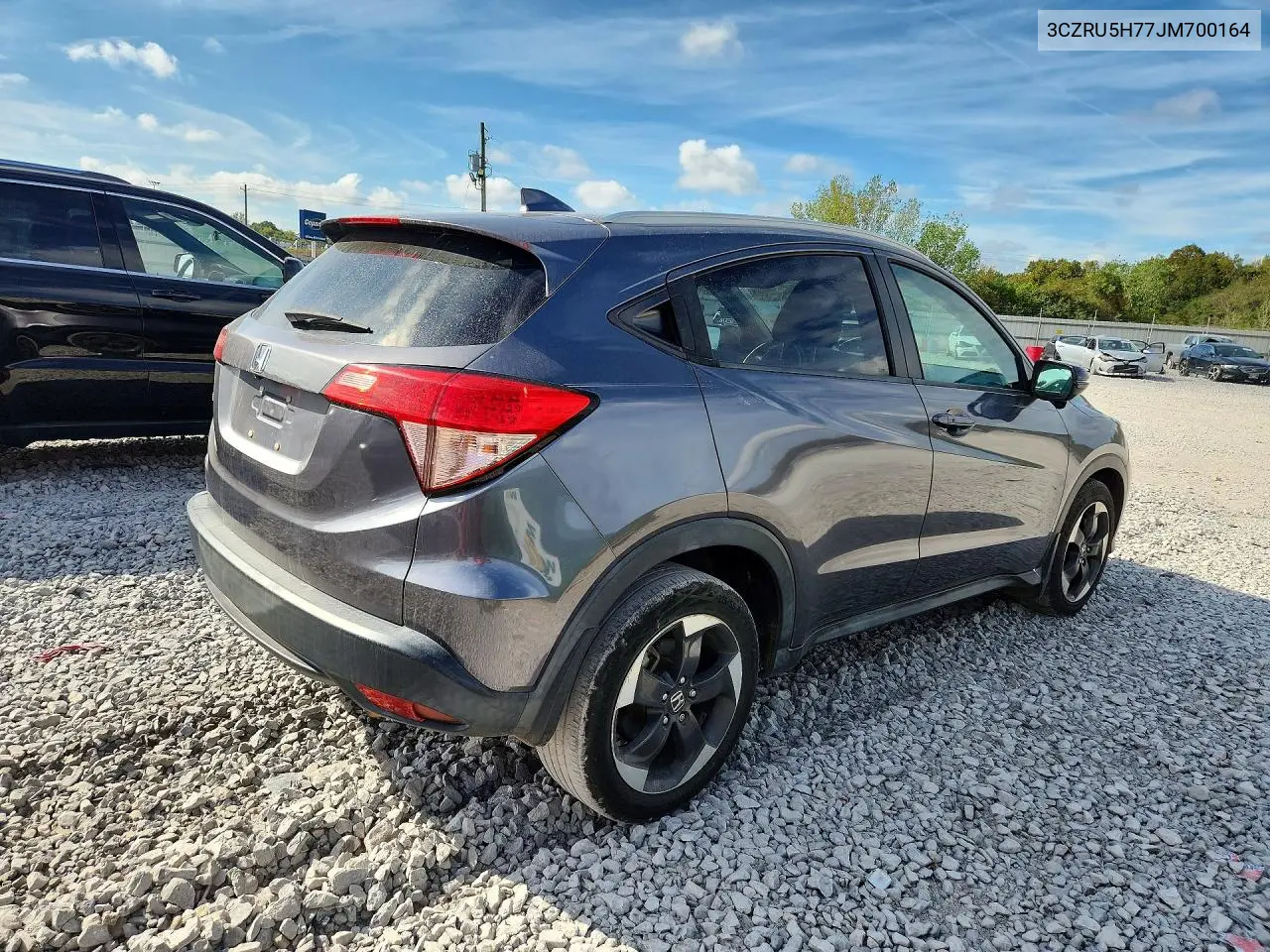 2018 HONDA HR-V VIN 3CZRU5H77JM700164 — фото 3