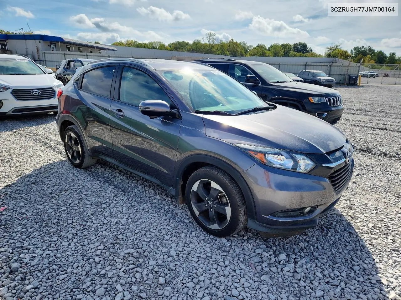 2018 HONDA HR-V VIN 3CZRU5H77JM700164 — фото 4