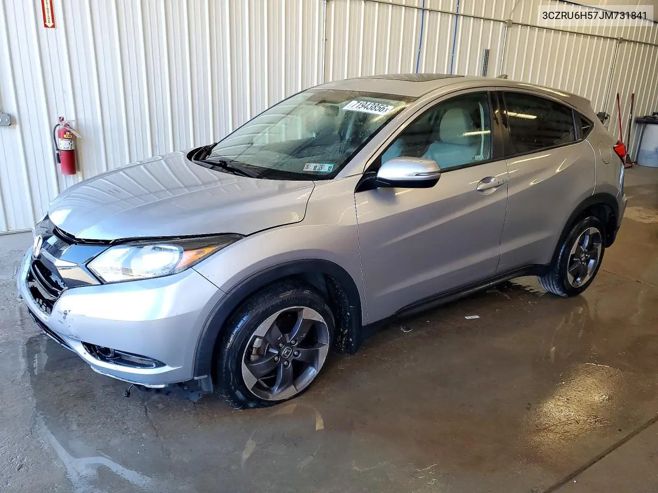 HONDA HR-V 2018, VIN 3CZRU6H57JM731841