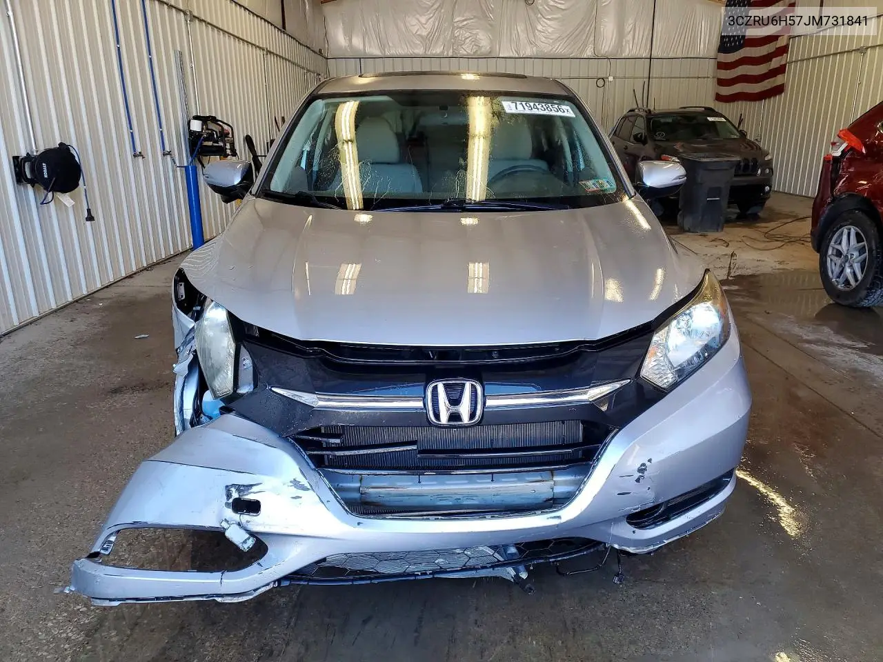2018 HONDA HR-V VIN 3CZRU6H57JM731841 — фото 5