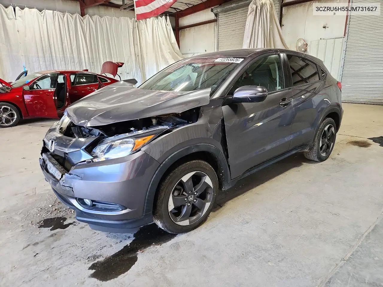HONDA HR-V 2018, VIN 3CZRU6H55JM731627
