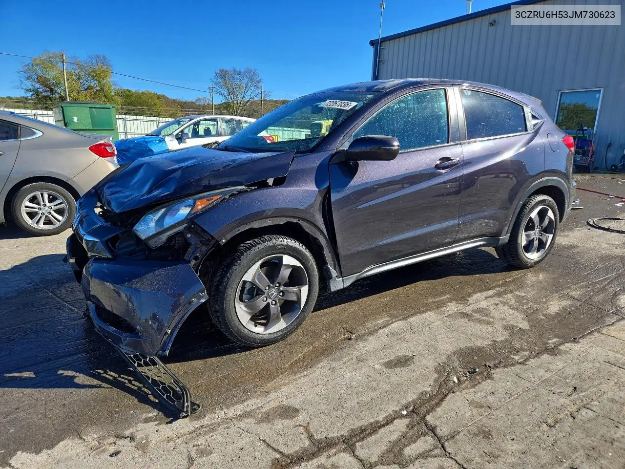 HONDA HR-V 2018, VIN 3CZRU6H53JM730623
