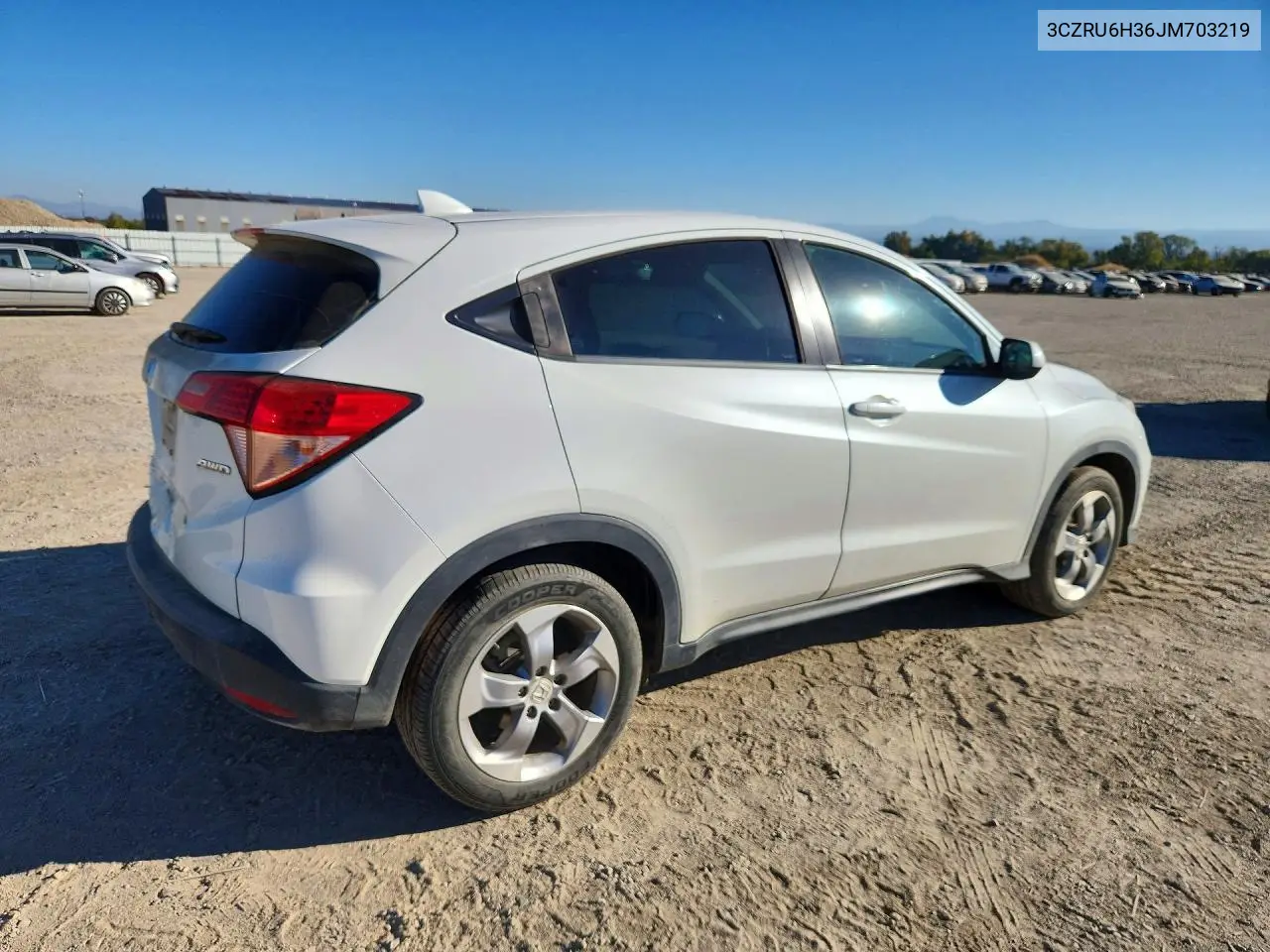 2018 HONDA HR-V VIN 3CZRU6H36JM703219 — фото 4