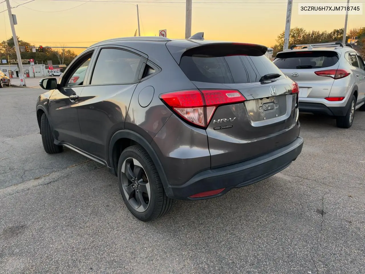 2018 HONDA HR-V VIN 3CZRU6H7XJM718745 — фото 3