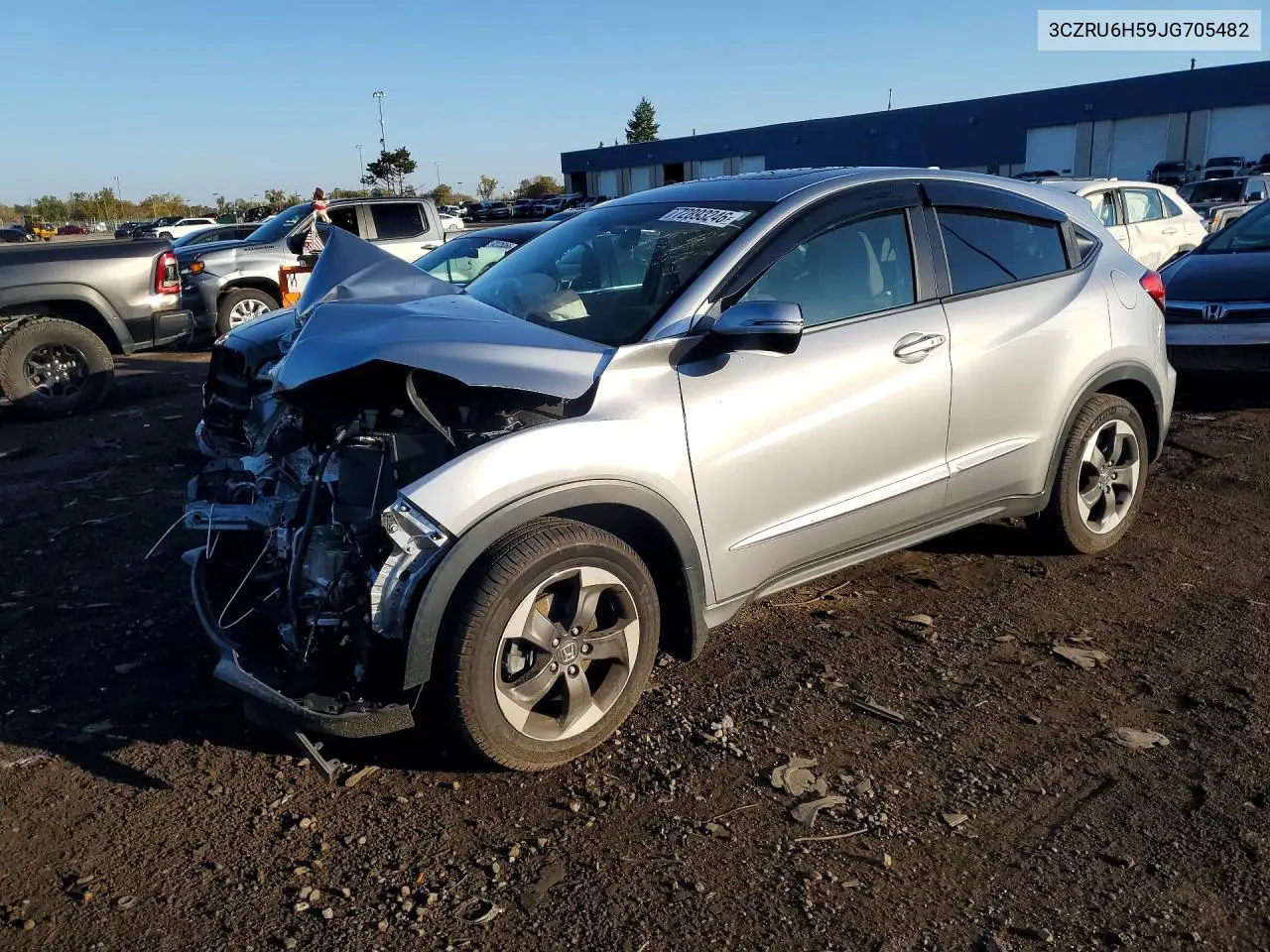 HONDA HR-V 2018, VIN 3CZRU6H59JG705482