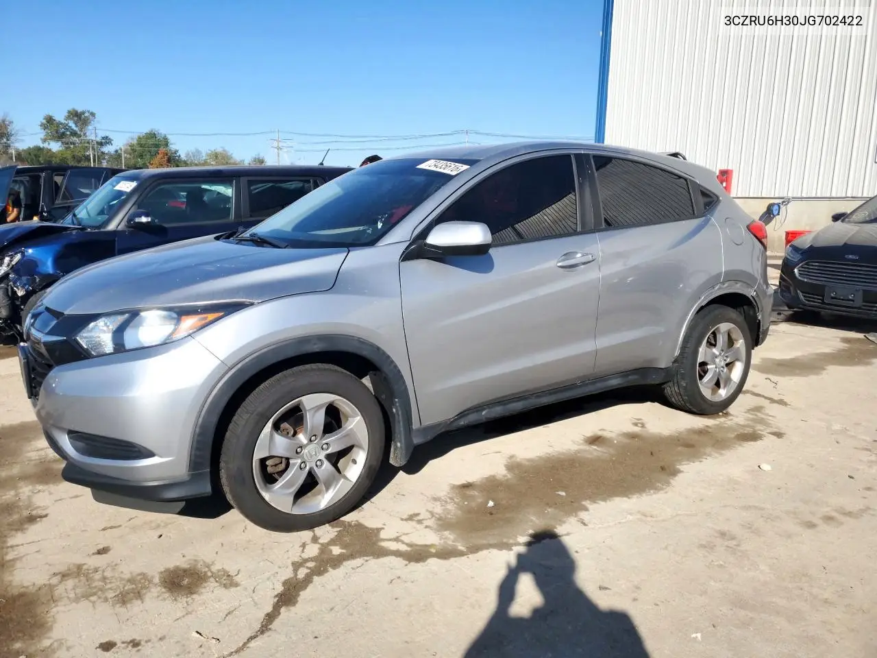 HONDA HR-V 2018, VIN 3CZRU6H30JG702422